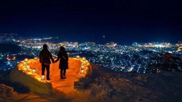 北国最浪漫的雪灯之路，99%的人看了都想去